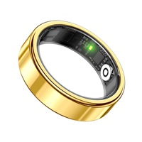 Bague connectée multifonctionnelle la plus vendue avec caméra, 6,8 mm, fréquence cardiaque, oxygène sanguin, suivi du sommeil, santé, Bluetooth