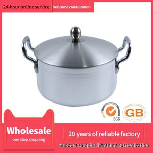 Juego de Utensilios de Cocina de Diseño Clásico de 7 Piezas de Aluminio Fundido Cooklover de Nuevo Estilo con Tapa de Vidrio Templado Apto para Horno - Product Image 4