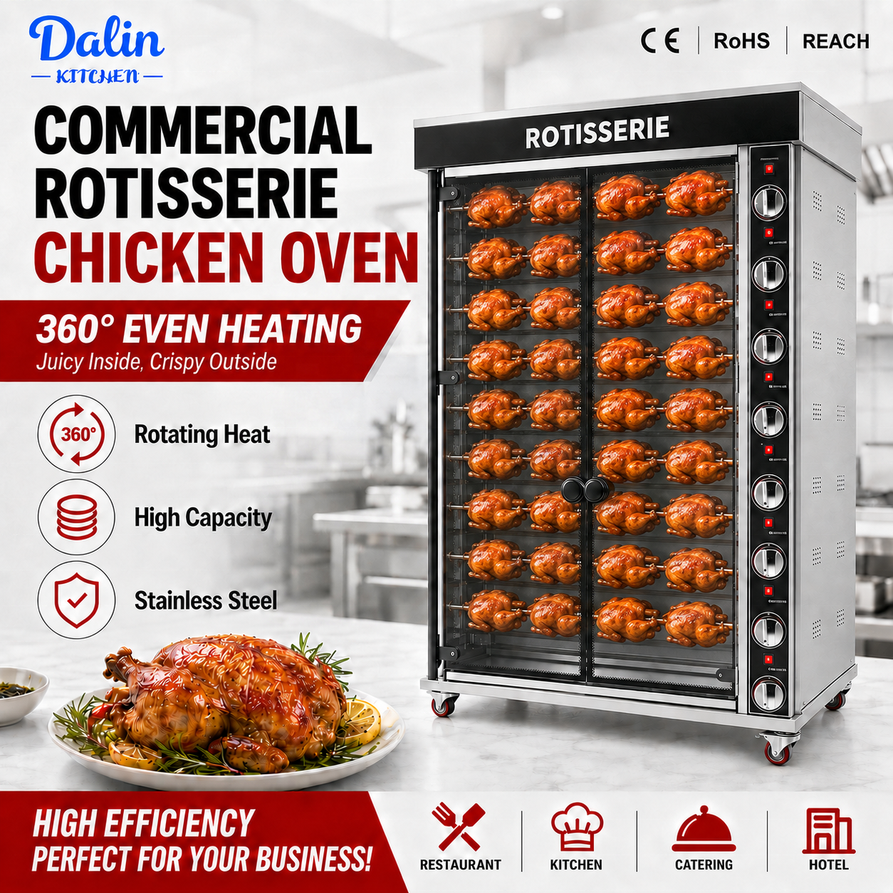 業務用チキンロティサリーマシン調理用機器-Alibaba.com