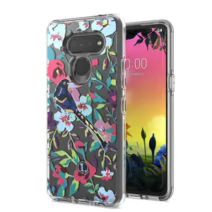 Printed 2 in 1 3D effect mobile cover custom cell phone case for LG K51 aristo 5 stylo 6 K40s K50s