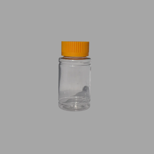 Bottiglia in PET Trasparente di Alta Qualità 100ML, Grado Medicale, a Prova di Perdite per Medicinali / Cosmetici / Bevande - Product Image 1