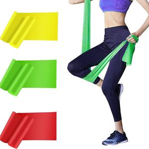 Ensemble portable de bandes de résistance colorées pour yoga et <span class=keywords><strong>fitness</strong></span> à domicile, en stock, populaire, pour exercices de stretching et entraînement - Product Image 1