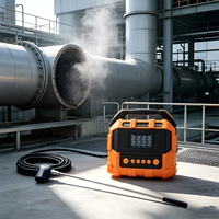 Analyseur de gaz de combustion portable Eranntex NO2 VOC CO CO2 O2 PM2.5 PM10 SF6 SO2 Méthane Analyseurs multi-gaz 24 en 1