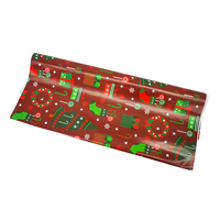 Conception gratuite impression de l'Avent cadeau de Noël papier d'emballage en soie pour vêtements