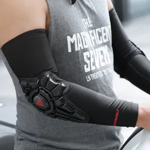 MOTOWOLF Protettiva Imbottita di Compressione Manica Del Braccio O Supporto del Gomito Pad Per Lo Sport