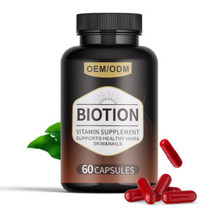 100% naturale capsule di biozione integratori per capelli e pelle biotina integratore per capelli - Product Image 2