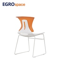 Chaise de formation pliante EGROspace haut de gamme pour conférences, réunions, salle d'attente et visiteurs de bureau