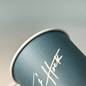 Vasos <span class=keywords><strong>de</strong></span> papel con aislamiento azul <span class=keywords><strong>de</strong></span> lujo natural para clases <span class=keywords><strong>de</strong></span> cocina-4/6/7/8/10/12/16oz-Ideal para agua o jugo - Product Image 2