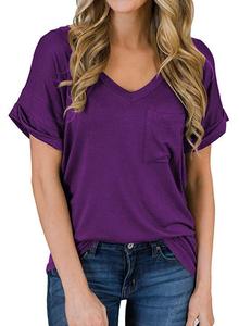 Top qualité nouveau haut ample à manches courtes et col en V avec charbon de bois jardin col cranté broche pli ceinture <span class=keywords><strong>chemise</strong></span> vêtements pour femmes - Product Image 4