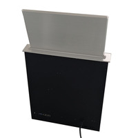 Nouvelle arrivée DC12V tout en un écran rétractable ascenseur caché bureau LCD ascenseur moniteur ascenseur avec chargeur sans fil