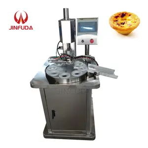 Full Automatic Commercial Egg Tart Machine Pie Molding Machine Eight Hole Rotation Egg Tart Making Machine Multifunctional