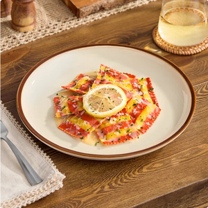 Assiette en grès blanc ivoire à rebord étroit, idéale pour la maison et la restauration – Offre spéciale - Product Image 3