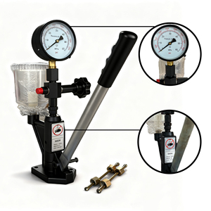 S60H 60MPa Probador de Inyectores Diésel + CR-C Probador Multifunción de Inyectores Common Rail Kit 2 en 1 <span class=keywords><strong>Simulador</strong></span> de Inyectores Solenoides - Product Image 5