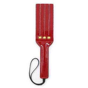 Vente chaude Adulte <span class=keywords><strong>Erotica</strong></span> Noir Double Cuir Split Main Slap Conditionnement Fessée Paddle <span class=keywords><strong>BDSM</strong></span> Flirter Outils - Product Image 1