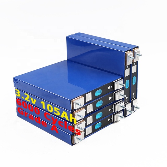 Lithium Iron Phosphate Energy Storage Rechargeable 80ah 90ah 100ah 105ah 3.2v Lifepo4 Battery Cells for 12V 48V Energy Storage