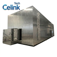 Mesin Pendingin Fluidized Bed Freezing Kontinu dari Baja Anti Karat untuk Stroberi, Blueberry, Edamame, dan Biji Jagung