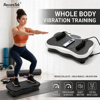 Elektromagnetische Vibrationsplattform Vibrationsplatte Trainingsgerät Gewichtsreduktionsgerät für Ganzkörpermassage Cardio-Workout-Set
