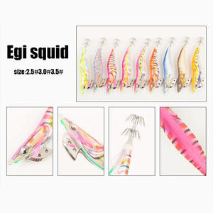 OEM Premium 2.5 # -3.5 #   Señuelo de Pesca Luminoso de Plástico y Metal, Estilo Japonés <span class=keywords><strong>Egi</strong></span>, para Pesca en Alta Mar en Agua Salada - Product Image 4