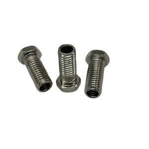 Juego de Pernos y Tuercas Hexagonales Niquelados Clase 4.8 Acero al Carbono DIN931 Tipo Semihueco para la Industria de la Construcción - Product Image 1
