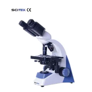 Scitek Biologische Microscoop Ce Certificering Wide Field Oculair Microscoop Voor Laboratorium