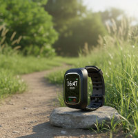 Reloj Inteligente con GPS, Tarjeta SIM Ilimitada, Respuesta de Llamadas, Pago NFC, Gestión Remota Personalizable SOS, IoT para Personas Mayores, Correa de TPU
