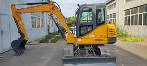 Miniexcavadora hidráulica de cadenas XE60DA de 6 toneladas, nueva, marca China Xuzhou, con repuestos en stock. - Product Image 3