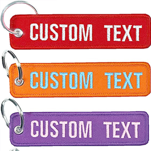 Factory Price Woven Rope Keychain Supplier High Quality Fabric <b>Key</b> Holder for Fashion/ Sports/ and Gift Packaging - Product Image 4