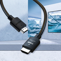 Câble HDMI 8K fourni par l'usine, 48 Gbps haute vitesse, 8K60Hz, EARC, PVC flexible, moulé, nickelé, pour ordinateur portable et moniteur