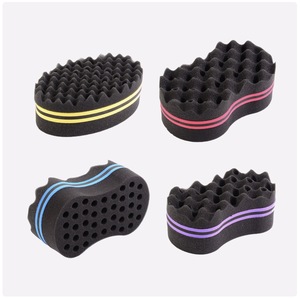 Brosse Magique Chauffante Sans Chaleur pour Ondulations, Éponge Double Face pour Boucles <span class=keywords><strong>Afro</strong></span> pour Hommes Noirs, Usage Domestique - Grande Vente - Product Image 3