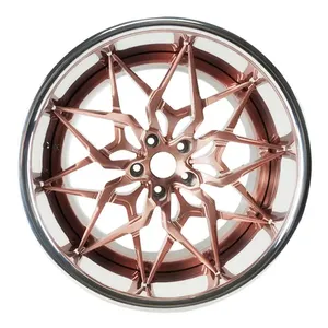 Jantes sport à déport profond Syou en 3 parties, 18, 19, 20, 21, 22, 23 pouces, pour <span class=keywords><strong>FIAT</strong></span> <span class=keywords><strong>500</strong></span> Golf Vesta - Product Image 4