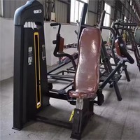 Machine de musculation professionnelle à charge par poulie pour exercices pectoraux, haute qualité et prix compétitif