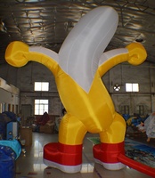 Bonhomme banane gonflable géant publicitaire pas cher à vendre