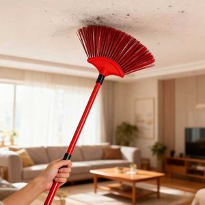 <span class=keywords><strong>Balai</strong></span> de <span class=keywords><strong>plafond</strong></span> en toile d'araignée de style moderne avec manche télescopique <span class=keywords><strong>Balai</strong></span> en fer doux facile à nettoyer et tête de <span class=keywords><strong>balai</strong></span> en PP/métal/métal - Product Image 2