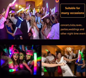 Bastone Luminoso in Schiuma LED Personalizzato per Concerti, Matrimoni, Feste, Eventi di Laurea - Product Image 5