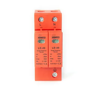 KINEE hot sale T2 AC SPD Lightning Protection 275v 385v 3Phase Electrical Surge Protection Devices