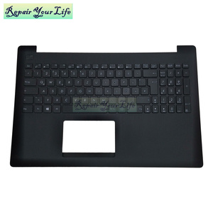 Teclado Alemán GR para Portátil <span class=keywords><strong>ASUS</strong></span> <span class=keywords><strong>X553M</strong></span> X553MA 13N0-RLA0F21 13N0-RLA0C21 con Reposamuñecas, Sin Retroiluminación, Distribución QWERTZ - Product Image 6