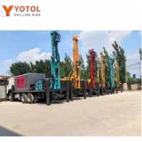 YOTOL Foreuse rotative portable pour puits d'eau, montée sur camion, alimentée au diesel, 85-129KW, avec une profondeur maximale de 600M