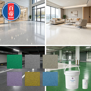 <span class=keywords><strong>Peinture</strong></span> époxy pour sols auto-nivelante à base d'eau, haute brillance, avec sable coloré, pour garages et allées en ciment - Product Image 4