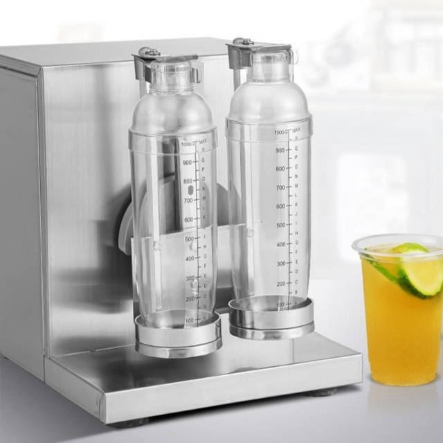 High Quality Commercial Electric Tea Shaking Machine for Bubble Tea and Milk Tea Preparation in Cafes