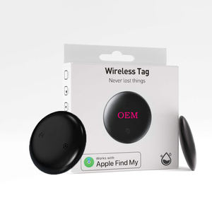 Localizador Inteligente para Mascotas, AirTag Inalámbrico para Apple Find My APP, Rastreador GPS Bluetooth, Antipérdida, para Llaves de Coche, Mascotas y Niños - Product Image 1