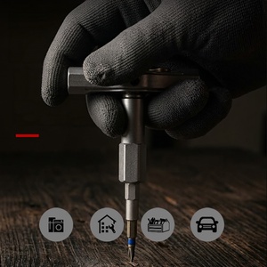 52-in-1 Multi-functional Plastic Ratchet <b>Screwdriver</b> <b>Set</b> Strong Magnetic Interface 360 Rotation Hardware Wrenches Featuring - Product Image 5
