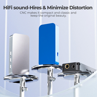 Adaptateur casque USB-C portable HiFi DAC double CS43198, SNR élevé, faible distorsion, prise en charge de l'égaliseur via application, PCM 32 bits/768 kHz, DSD amélioré