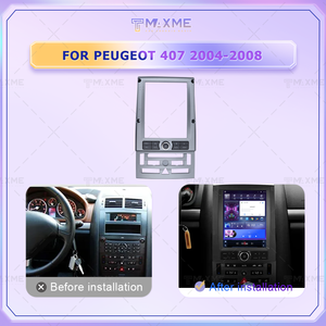 Support de montage de Navigation de prix usine Offre Spéciale Durable pour <span class=keywords><strong>PEUGEOT</strong></span> <span class=keywords><strong>407</strong></span> 2004-2008 Installation de cadre d'autoradio de 9.7 pouces - Product Image 4