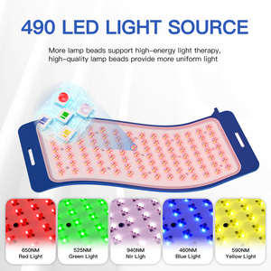 Silicone de qualité alimentaire PDT Led Thérapie Machine Photodynamique Anti-Rides <span class=keywords><strong>Lampe</strong></span> De Soins Du Visage <span class=keywords><strong>Chromothérapie</strong></span> Rajeunissement De La Peau Spa - Product Image 6