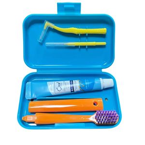 <span class=keywords><strong>Kit</strong></span> da viaggio per cura orale ortodontica dentale di nuovo design promozionale 5 pz <span class=keywords><strong>kit</strong></span> spazzolino da denti per la pulizia dell'igiene - Product Image 2