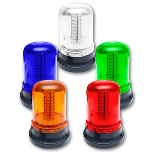 Feux d'avertissement LED clignotants étanches DC10-30V 18W 90 LED, lampe de sécurité, balise LED stroboscopique pour toit, feux d'avertissement pour situations d'urgence - Product Image 1