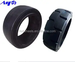 ANYGO brand 10 1/2x5x5 (267x127x127) SM / TR press on solid tire, carrello elevatore solid tire/tire ,solid cushion tire XZ11/XZ15