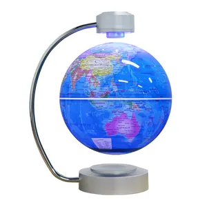 Nouveau produit, vente directe, boule flottante magnétique rotative en lévitation, jouet Globe pour cadeaux de noël
