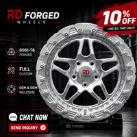 Rines Personalizados para Carreras de Drag, 5x112, 5x114.3, 5x120, 5x4.75, 5 Radios, Pulidos, Forjados, con Beadlock, para Corvette C8, C10, BMW, Mustang