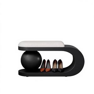 Taburete para Cambiar Zapatos <span class=keywords><strong>de</strong></span> Estilo Nórdico <span class=keywords><strong>de</strong></span> Alta Gama, Taburete Creativo para el Hogar, Sofá, Banco para el <span class=keywords><strong>Pie</strong></span> <span class=keywords><strong>de</strong></span> la <span class=keywords><strong>Cama</strong></span>. - Product Image 1